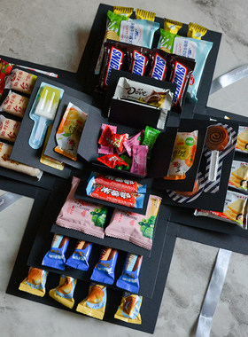 高考礼物生日惊喜盒子送男女朋友儿童长辈爸爸妈妈中考六一礼盒