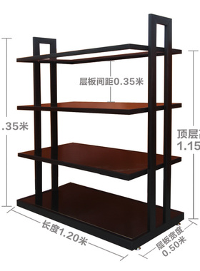 商场新款鞋架货架 鞋店鞋架展示架 中岛鞋柜包包架童鞋鞋子展示架