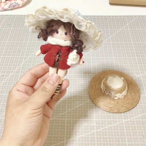 微缩帽子简约自制手工diy材料包