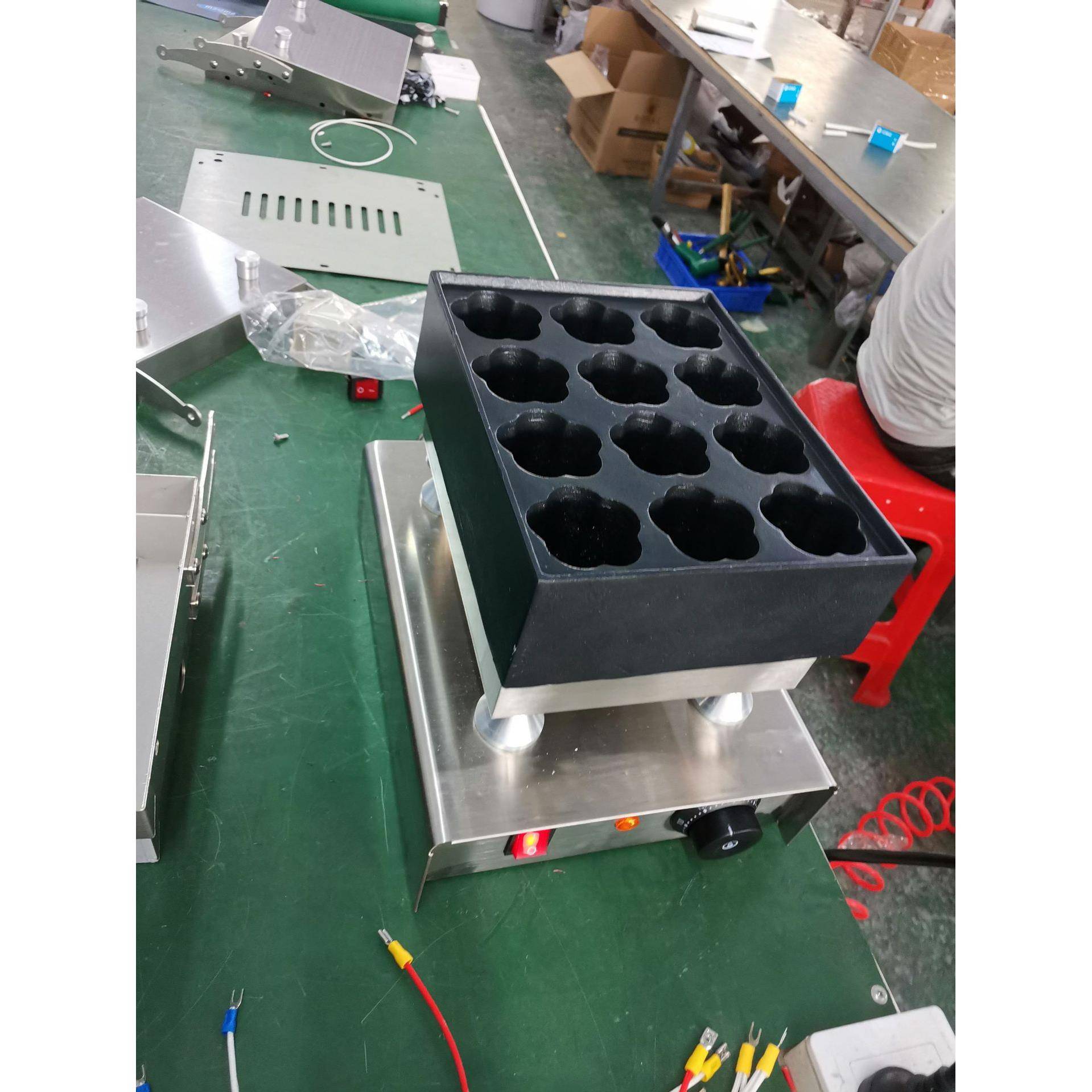 商Deutstan用烤小机夫 电饼档饼 华饼 梅花糕 网红吃设备 定制款
