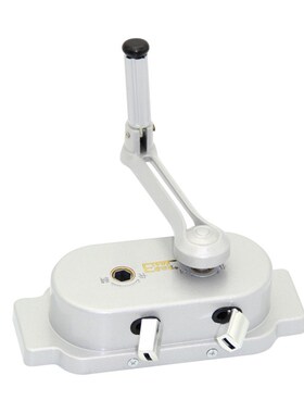 铝升降晾衣架配件手摇器升降晒衣架摇手摇杆通用免打孔两孔距可调