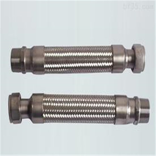 不锈钢金属软管 卡盘式金属软管 快接 快装外丝螺母波纹软管