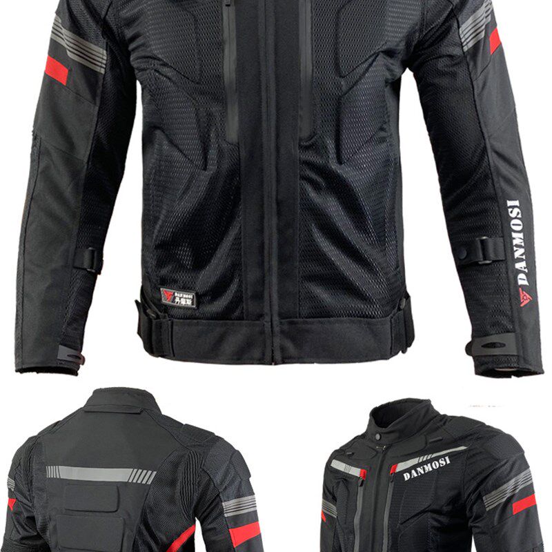 摩托车赛车街机车骑士骑行服四季防水服透气男女套装赠送护具夏季