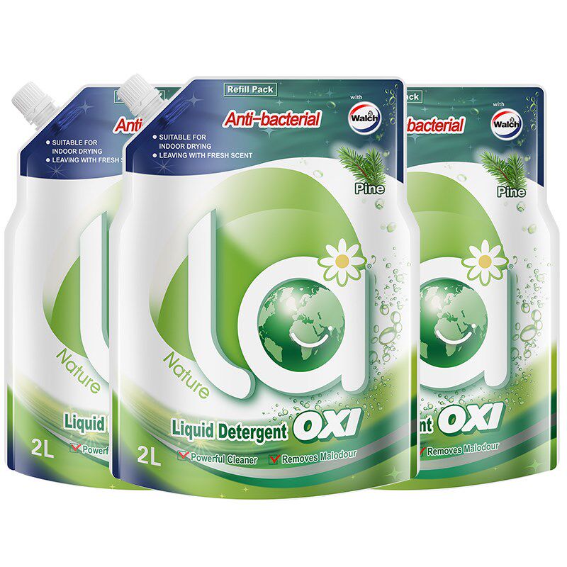 La有氧洗威露士洗衣液松木袋装12斤补充装替换装除菌除螨衣物清洁