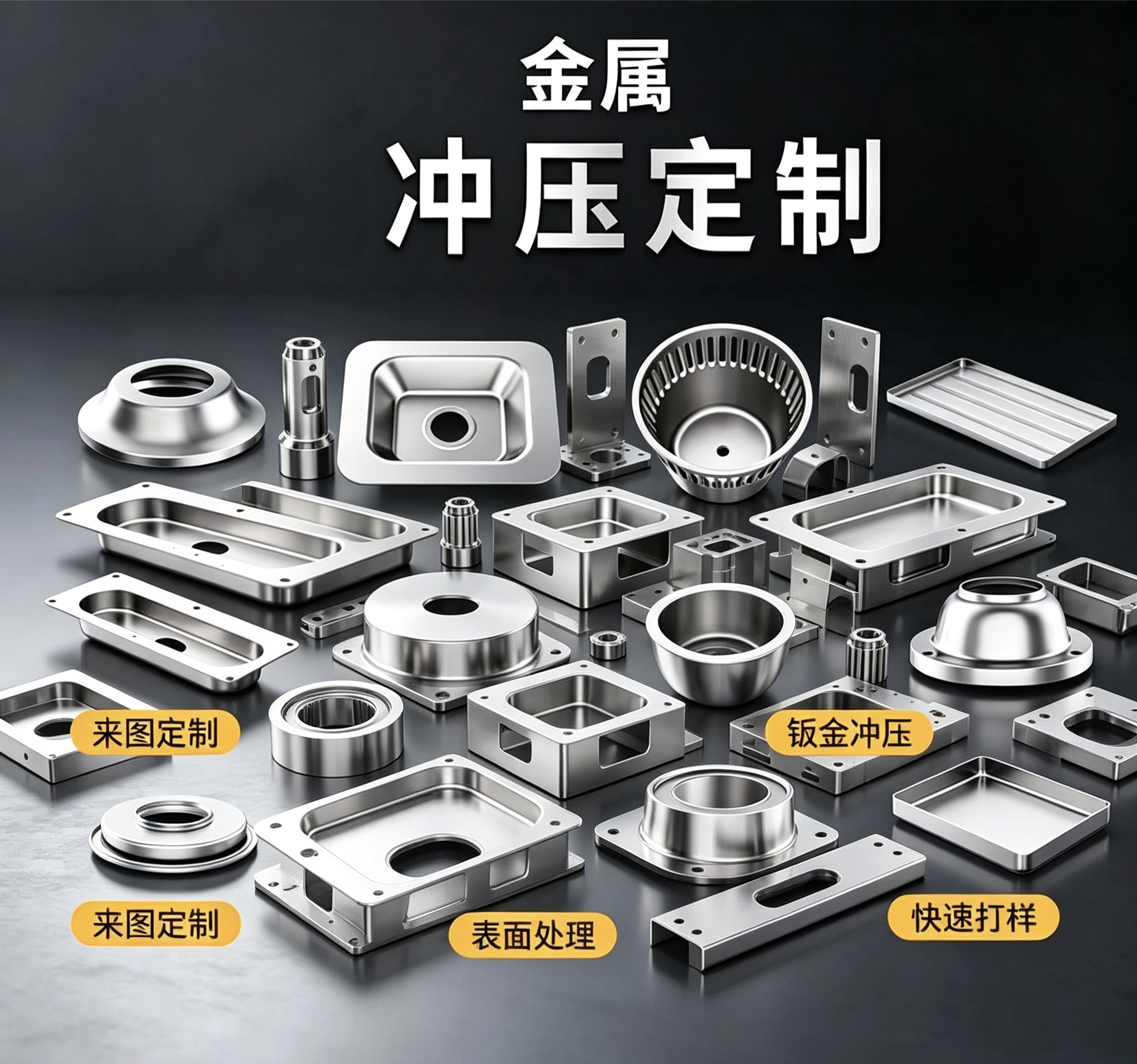 冲压加工  拉伸  五金冲压件