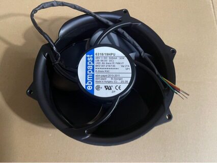 ebmpapst 6318/19HPU 48V 625mA 30W 德国进口 17cm 金属散热风扇