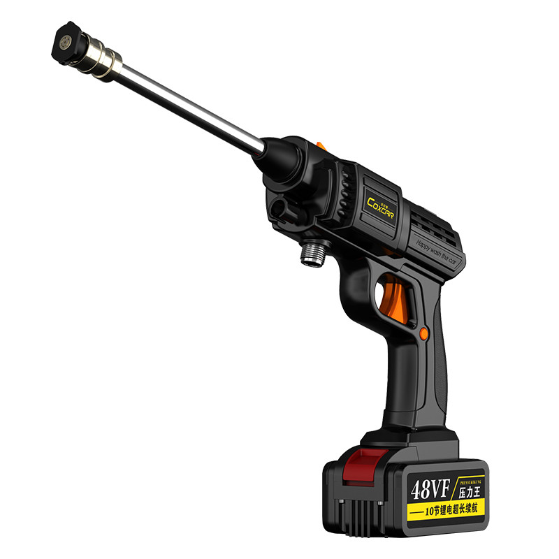 高压洗车机无线锂电池便携式水枪充电12V24V家用水泵机清洗神器