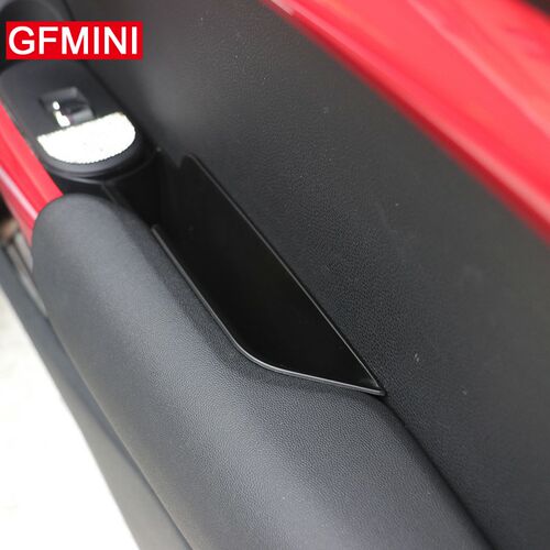 适用于宝马迷你MINI cooper  车门储物盒车内门把改装扶手收纳盒