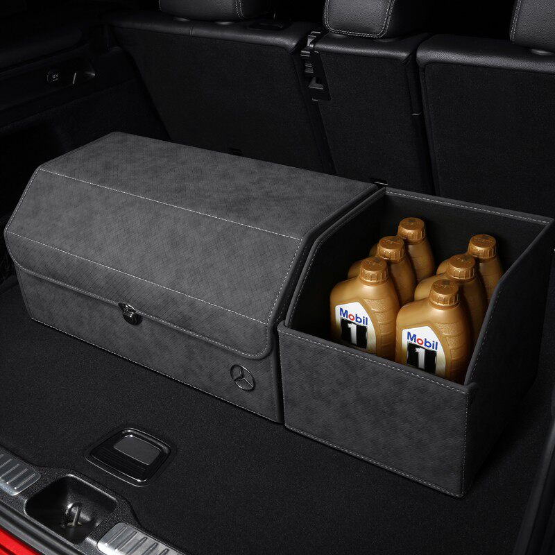 宝马后备箱收纳箱3系5系5307系730X1X3X4X5X6X7车载储物箱整理箱