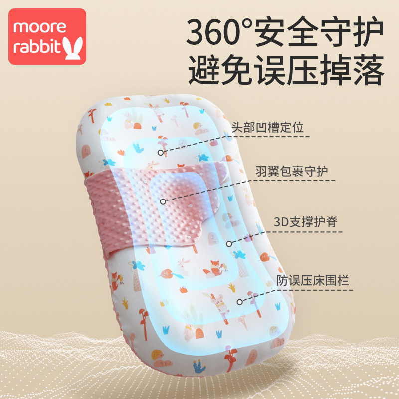 牀中牀婴儿新生哄睡觉神器宝宝防呛奶压安抚牀落地醒防惊跳睡垫夏