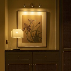 甜米好好住同款 美式花卉背景墙装饰画 日式艺术客厅家居软装挂画