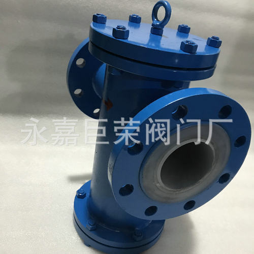 GL41F46-16C衬氟篮式过滤器