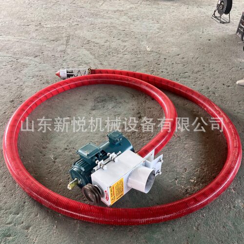 建筑工地用耐磨损吸沙机 自吸式河沙运输软管吸粮机 车载抽粮机