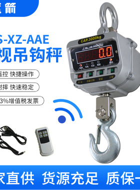 现货批发蓝箭电子吊秤OCS-XZ-AAE系列直视吊钩秤1T-15T量程可选