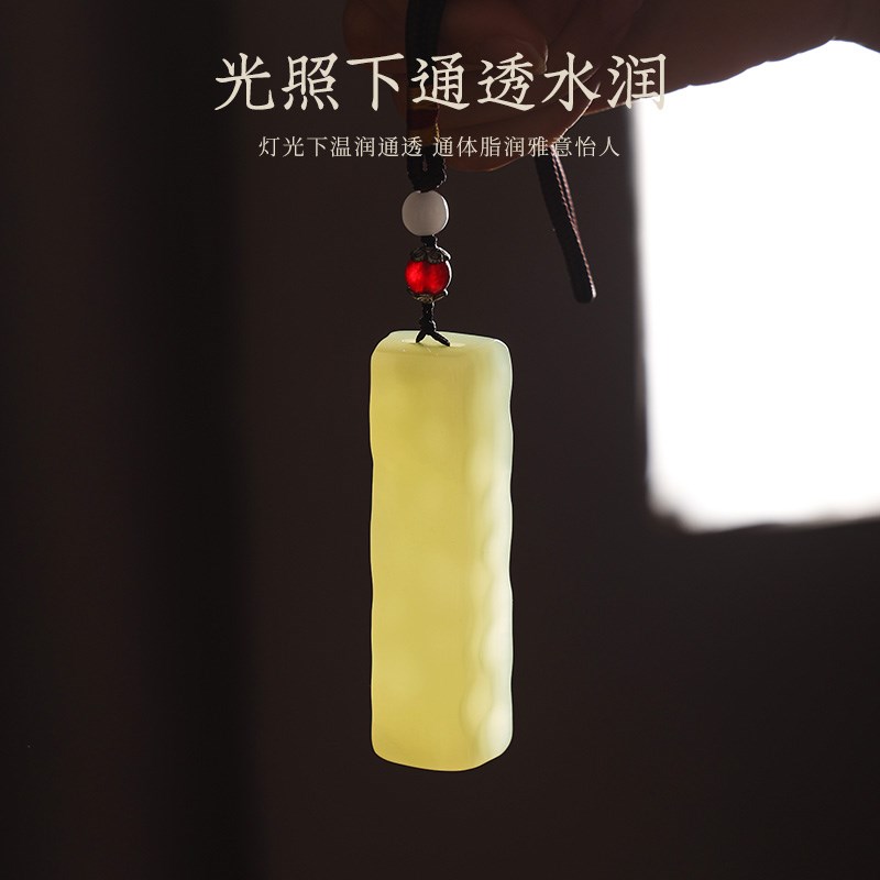 天然青玉石手把件客厅书房家居装饰品送男士解压盘玩乔迁新居礼物