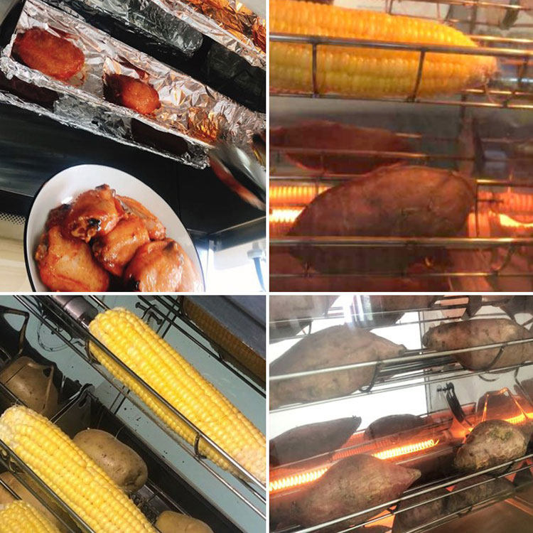 格尔等烤地瓜机加热管烤红薯红外线光波电热管烧烤炉碳纤维加热管