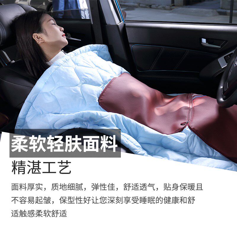汽车抱枕被子两用车载空调被多功能车用抱枕折叠加厚宝马奔驰奥迪