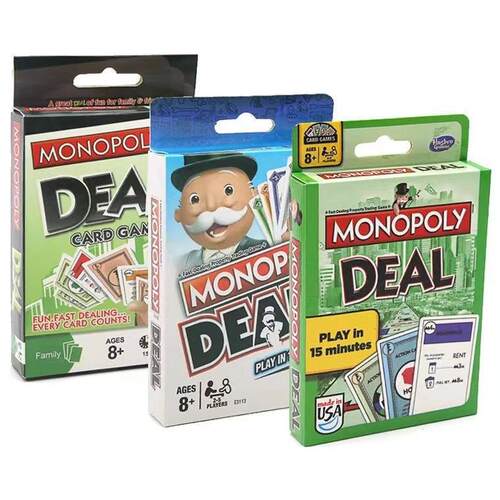 Monopoly 卡牌桌游/地产大亨纸牌交易游戏/大富翁纸牌版桌面游
