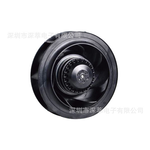 AC220V交流Φ220*71MM后倾离心风机B220-64塑料风轮 2极3速