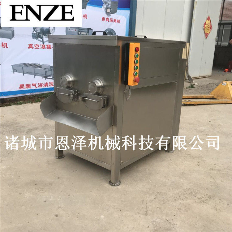 哈尔滨红肠台湾烤肠大型真空拌馅机香肠加工生产线拌馅机