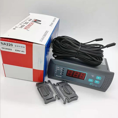 新亚洲NA220温控器 制冷化霜电子温控仪 双探头 温度控制器