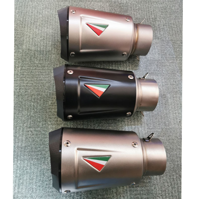 60mm口径摩托车跑车改装R3 R6 ZX10R CBR1000短筒炸街AR排气管
