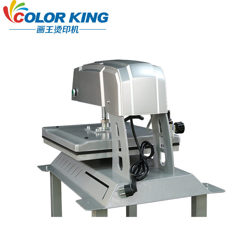 HEAT PRESS MACHINE画王出口烫印机 气动烫画机 全自动服装贴花机