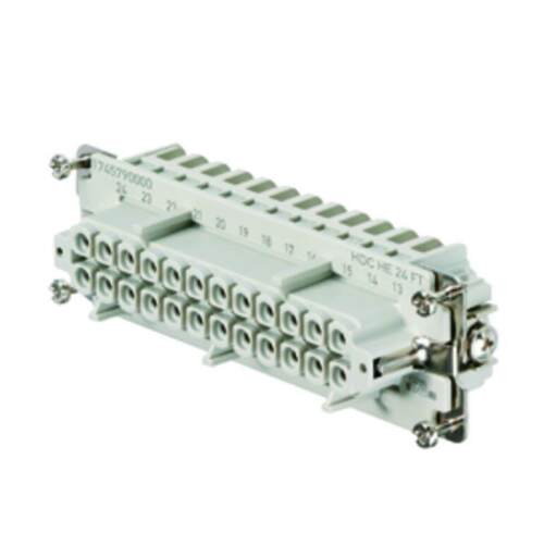 HDC HE 24 FT 魏德米勒weidmulle重载接插件HE系列货号1745790000