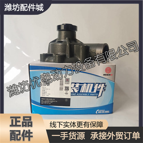 13023061冷却水泵TD226B淡水泵总成潍坊道依茨潍柴WP6船用发动机