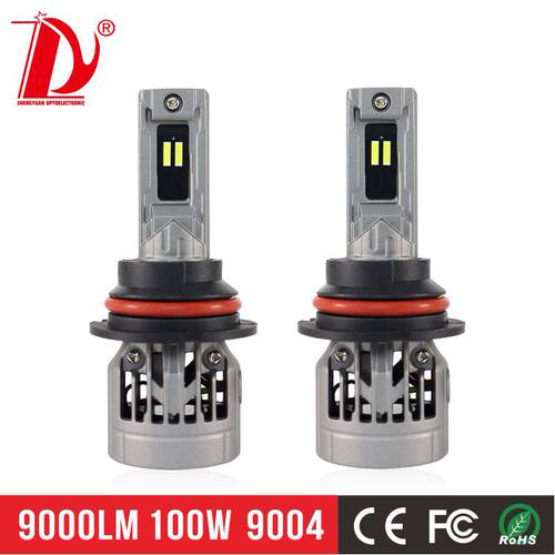 新品批发厂家R10 9004/9007/HB1 批发 LED汽车前照双亮 大车灯50W