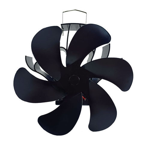 LT425热动力壁炉风扇磁吸Stove Fan 无需电源耐高温6叶跨境货源厂