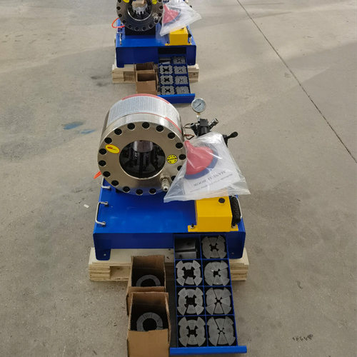HYT-64M 1/8''-2'' 压接机 用木箱包装 600T 手动液压软管压接机