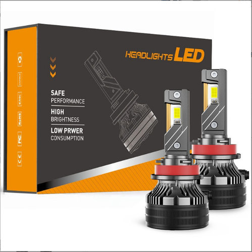 跨境热销G5三铜管汽车LEDH1前照大灯H4H7H11900590129006 LED灯泡