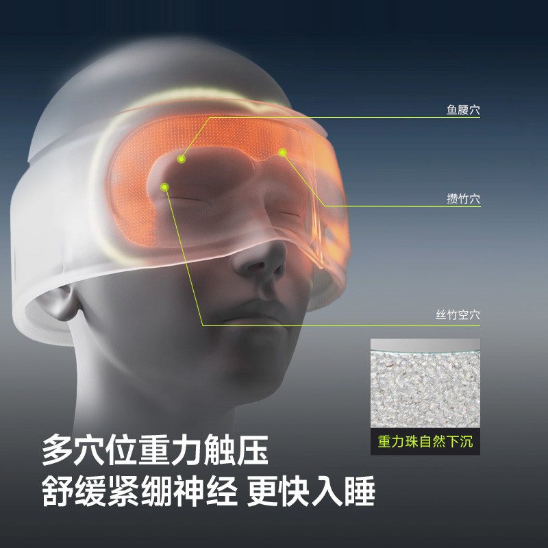 重力睡眠眼罩失眠遮光眼罩男女款午睡专用助眠神器透气按摩遮光