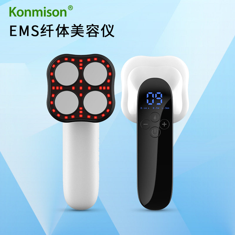 EMS微电流塑型仪家用超声波按摩仪燃脂塑型发热美容仪器