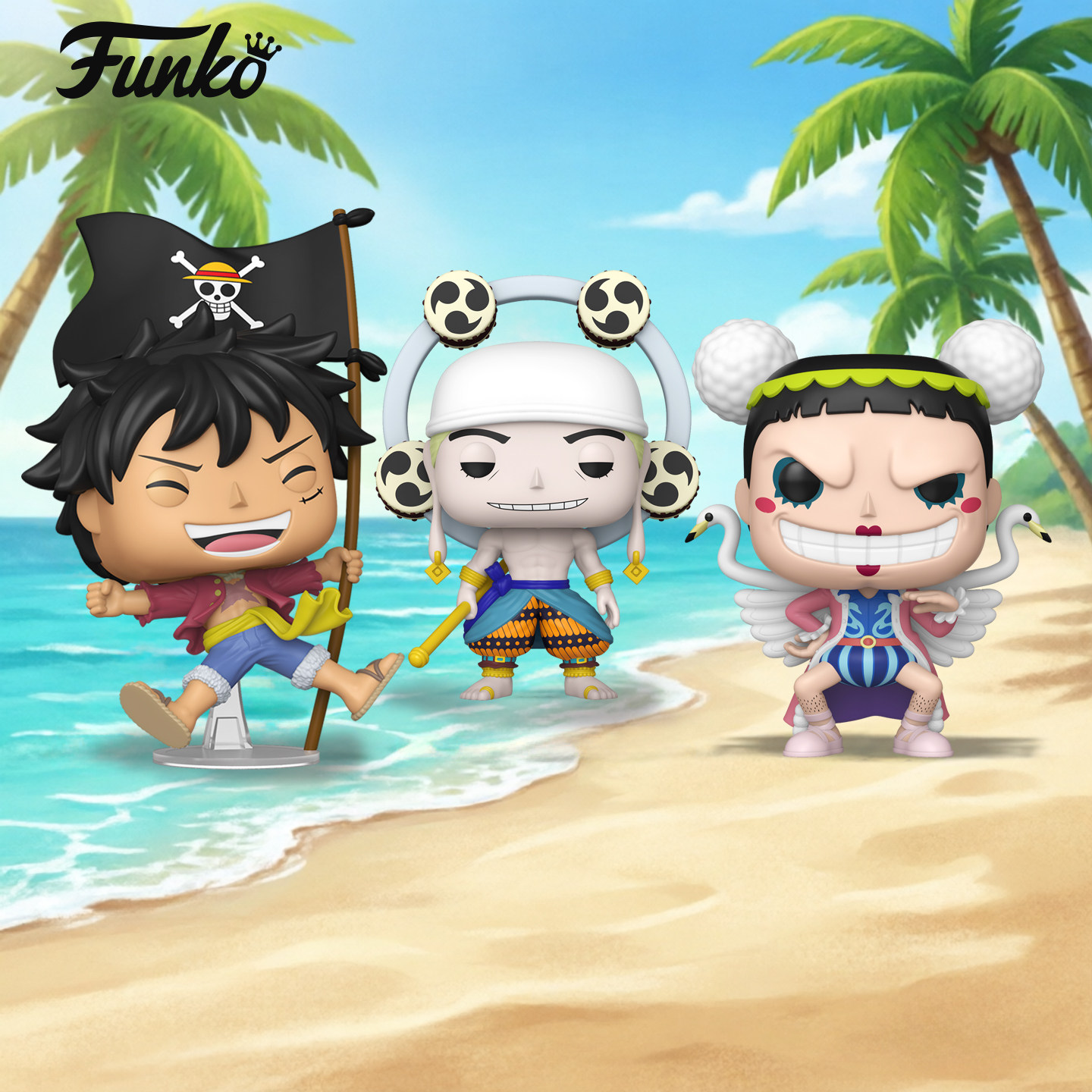Funko丰高pop海贼王路飞 索隆 卡普航海王手办周边公仔摆件礼物