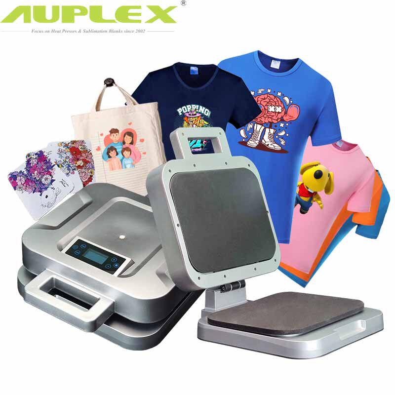AP214 1手动高压 热转印机烫画机服装DIY图案logo印花机大 熨斗机