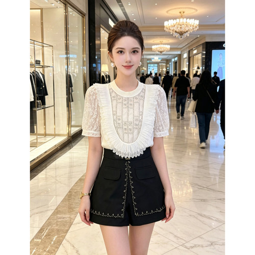 【芙娜妮】新中式女汉服气质衬衣