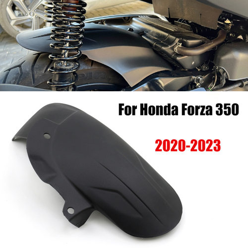适用本田FORZA 350 20-23年后挡泥板挡水板防水溅沙瓦盾改装配件