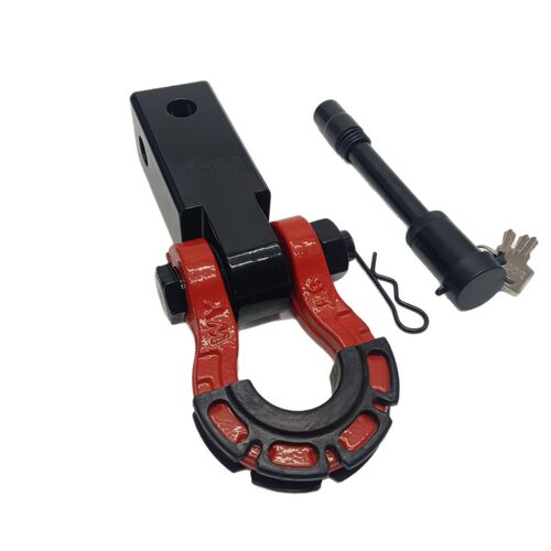 跨境供应2英寸拖车配件U型卸扣连接器拖车臂改装拖车环tow hook