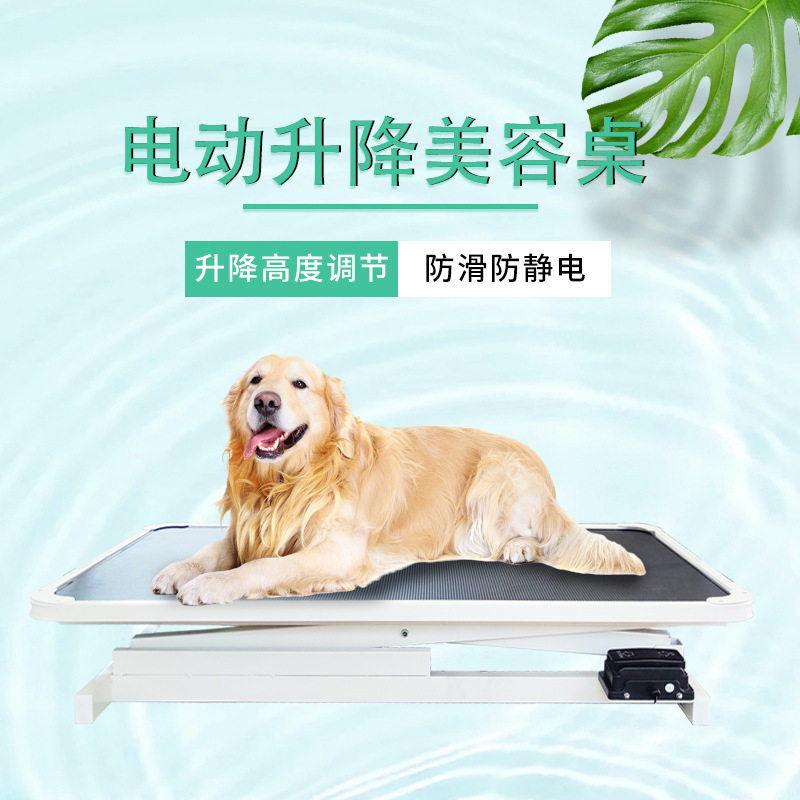 宠物专用防滑泰迪比熊猫狗美容造型气动升降旋转剪毛美容台美容桌