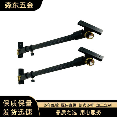 JR1842 百叶窗L型铰链黑塑百叶窗铰链多规格装饰铰链百叶窗配件