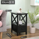 简约现代小型迷你床头柜韩式 30宽厘米 边角柜置物柜子超窄卧室40