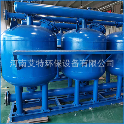 批量现货 多罐并联浅层砂过滤器 内部设有布水器 DN50进出管径