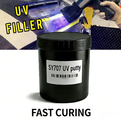 1K UV Fast Curing Filler Putty High Adhesion for Auto Body