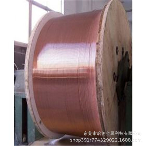 铆钉紫铜线红铜丝T2圆边扁铜线/铜线直条c1020纯铜丝