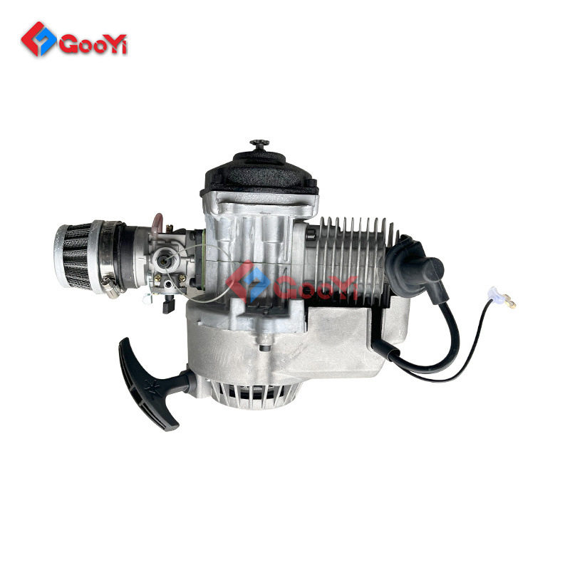 49CC迷你摩托车配件44-6F小四轮小跑车二冲程手拉式汽油发动机