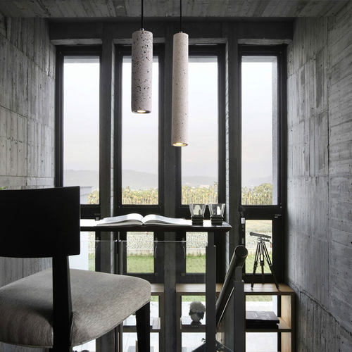 loft北欧吧台餐厅咖啡厅服装店奶茶店橱窗民宿水磨石水管水泥吊灯