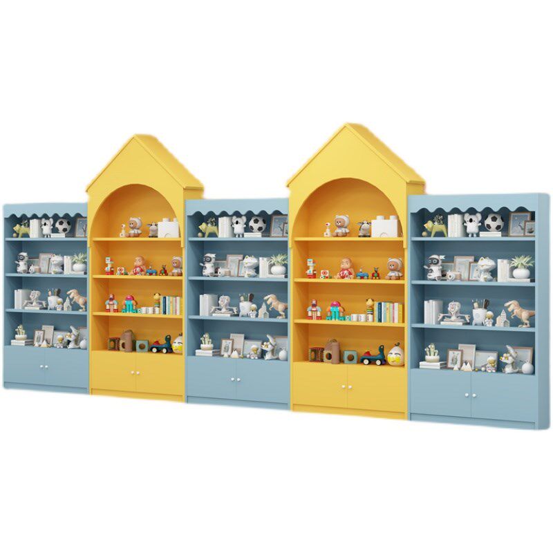 木质玩具柜货架展柜商场游乐场diy儿童手工展示架母婴店奶粉货柜