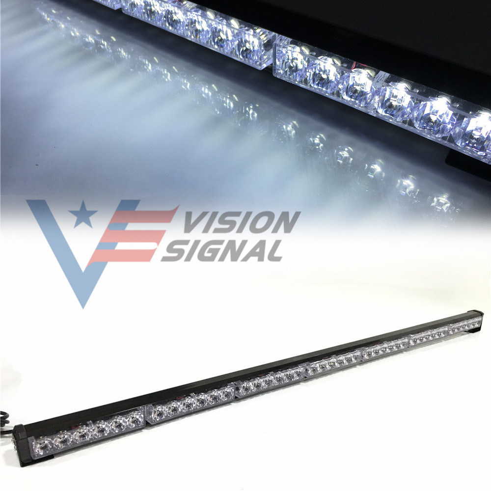 42LED长条爆闪灯  6LED7节警示灯汽车中网灯 42LED车顶长条灯图片